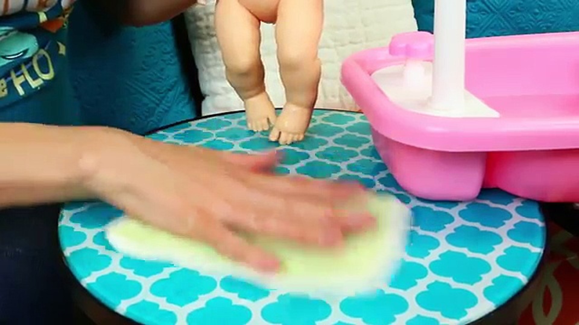 baby alive pees on the floor