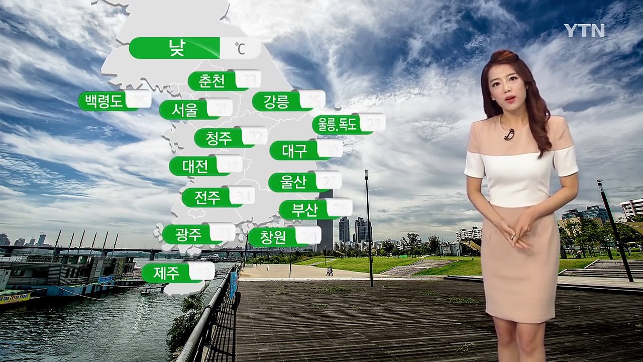 [날씨] 내일 '대서' 무더위 계속...자외선·오존 '주의' / YTN (Yes! T...