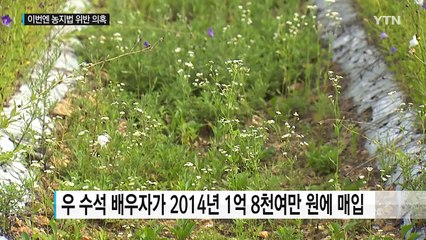 우병우 처가 '농지법 위반' 의혹...고소·고발 사건 부장이 직접 수사 / YTN (Yes! Top News)