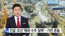 건설·조선업계 '해외 수주 절벽'...1∼2년 뒤가 더 걱정 / YTN (Yes! Top News)