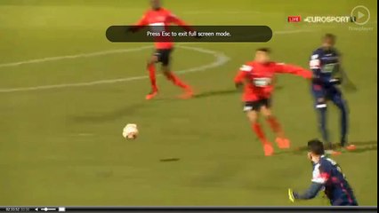 Yoann Court Goal - Les Herbiers 4-2 GFC Ajaccio  06-01-2017 (HD)