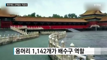 물난리 겪는 中, 폭우에 끄떡없는 '자금성'...이유는? / YTN (Yes! Top News)