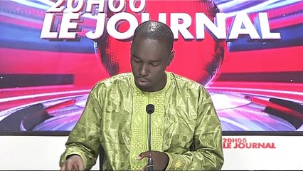 REPLAY - JT Français 20h - Pr : CHEIKH TIDJANE DIAO - 06 JANVIER 2017