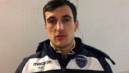 Paulin Riva, joueur du SA XV, après la défaite à Béziers (41-9)
