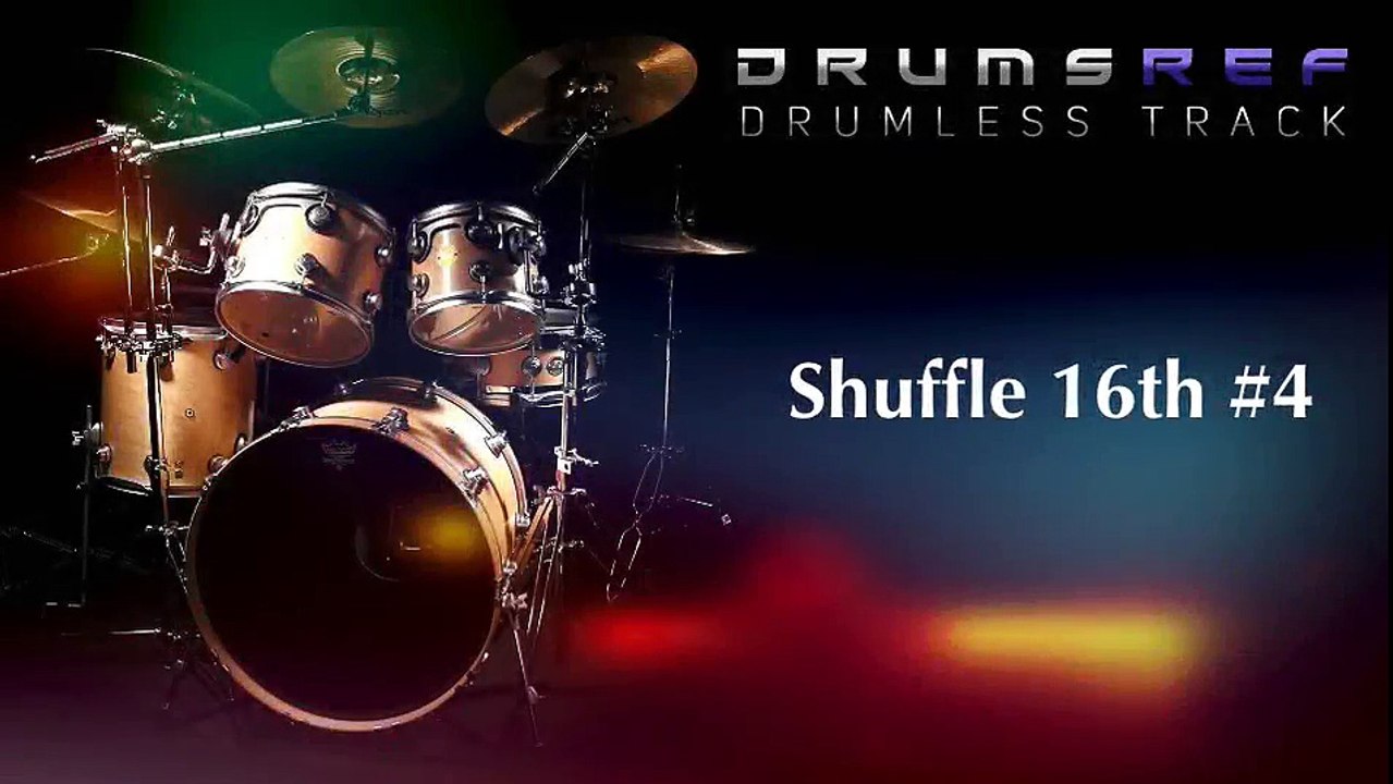 Instrumental Drumless Track - Shuffle 16th Beat Part 4
