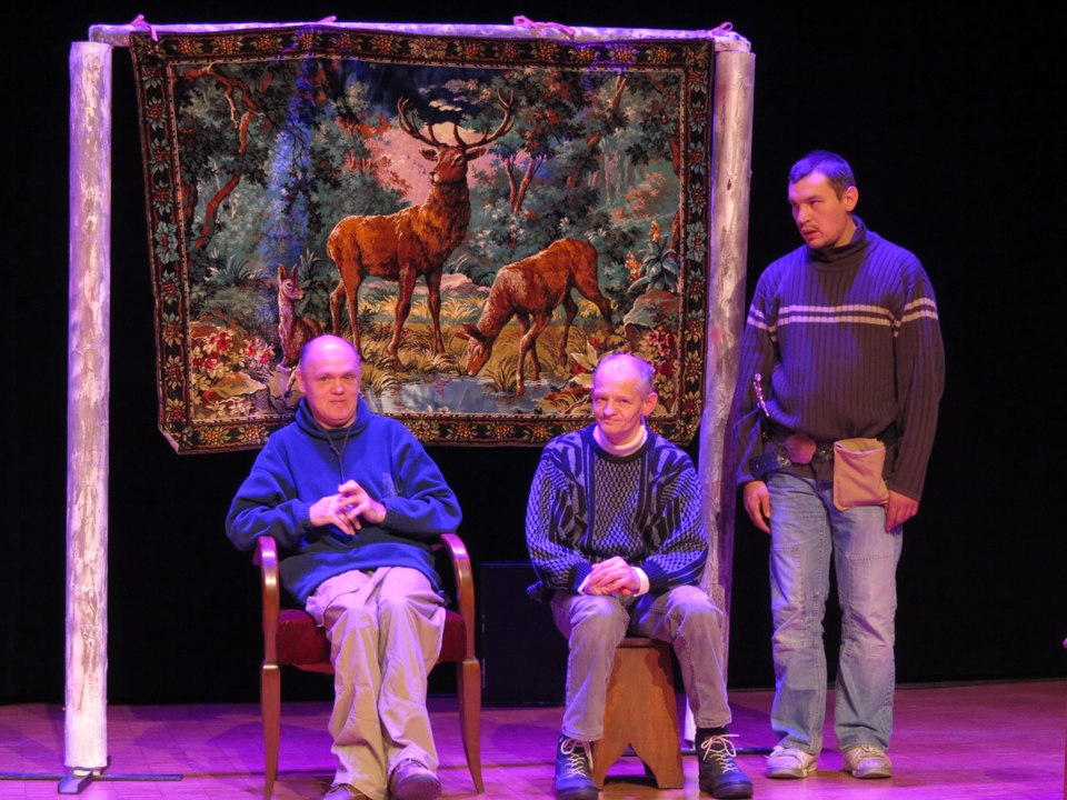 Premiere repetition de la troupe theatrale de...