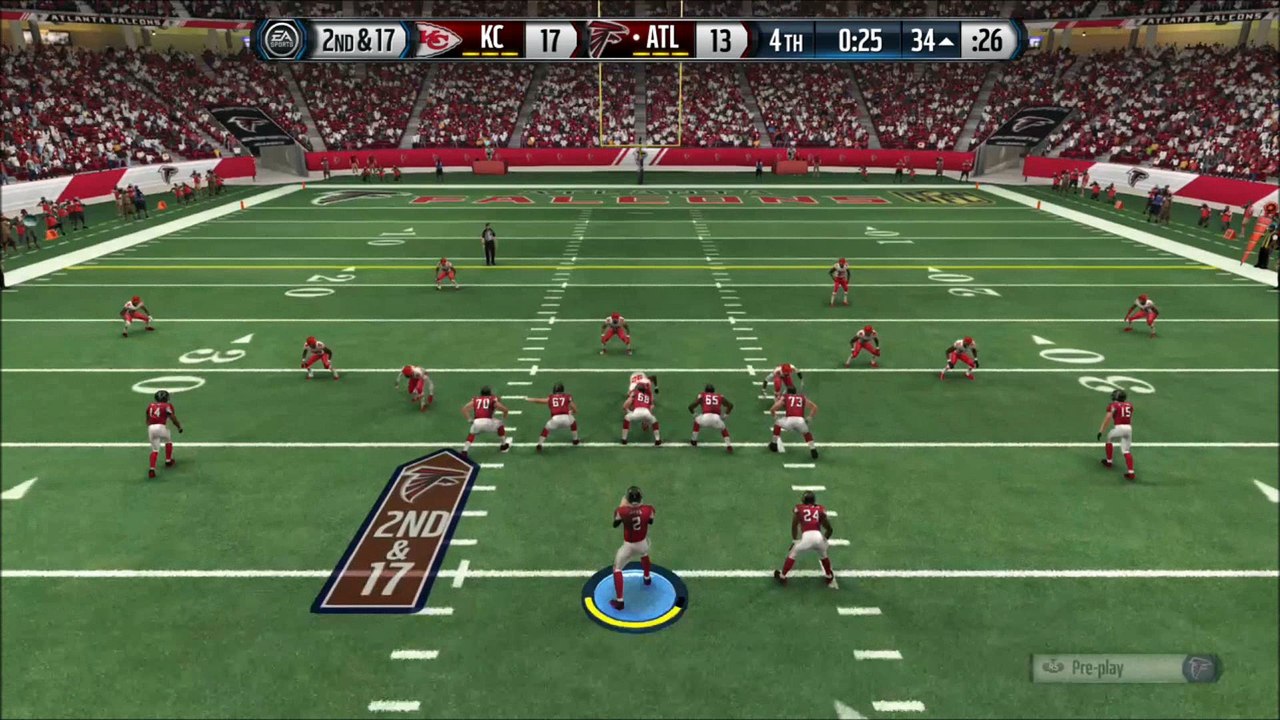 TD Jones vs Kansas City Madden NFL 16