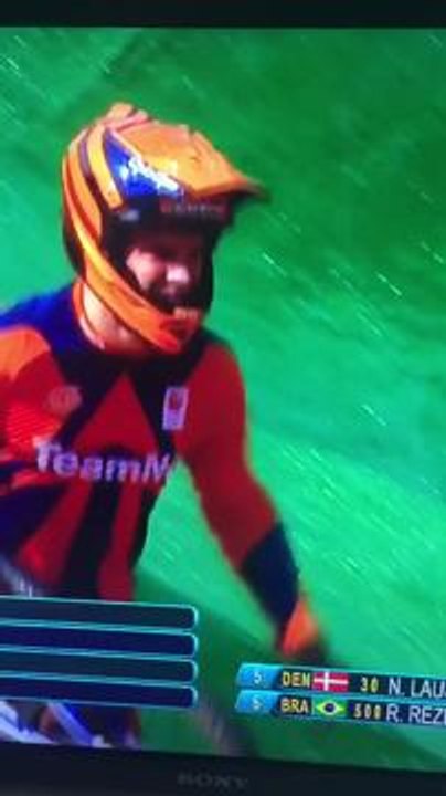 BMX : après une chute...