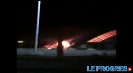 L'incendie de Juraparc filme durant la...