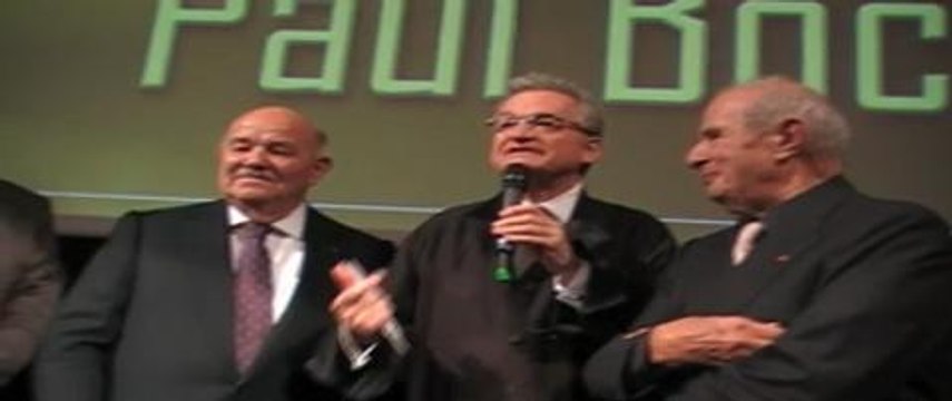 Trophée d'honneur pour Pierre Troisgros