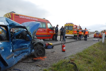 Accident grave entre Pont d'Aspach et...