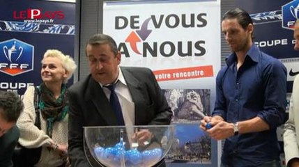 Le tirage du 4è tour de la coupe de France de football au Pays