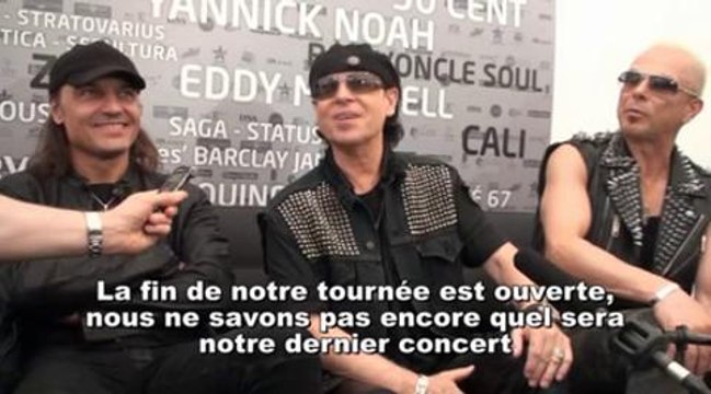 Scorpions ITW FAV 2011