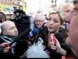 Marine Le Pen à Strasbourg