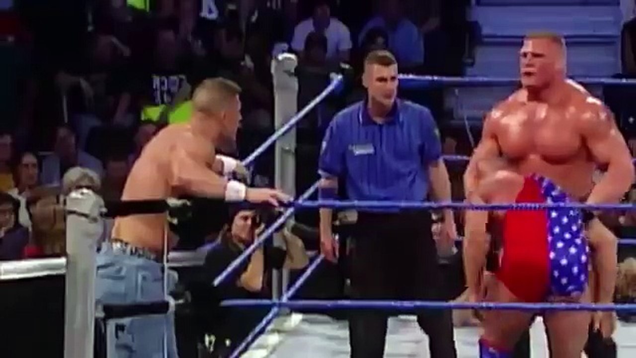 John Cena & Brock Lesnar VS UnderTaker & Kurt Angle  WWE