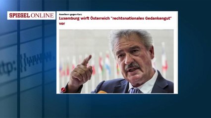 Refugiados: Luxemburgo acusa Áustria de posicionamento de extrema-direita