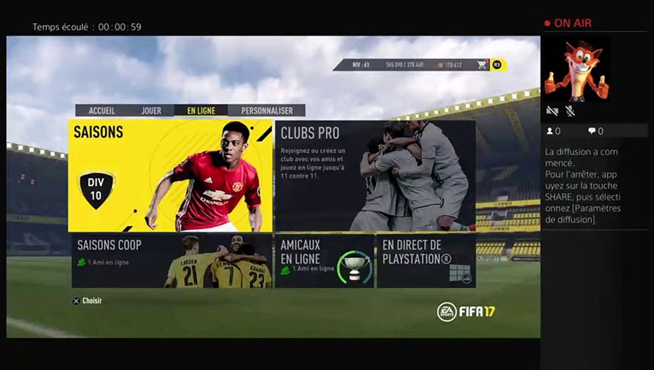 Diffusion PS4 en direct de Kewell1983