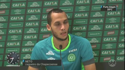 Elenco da Chapecoense se apresenta na arena Condá em Santa Catarina