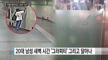 "이름 알리려고"...지하철역·주택가에 낙서 / YTN (Yes! Top News)