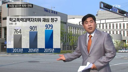 학교폭력 점수 16점 넘으면 퇴학이나 전학 / YTN (Yes! Top News)