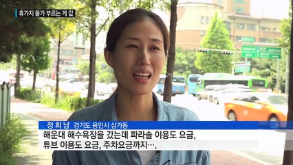 휴가지 물가는 '부르는게 값'?...바가지 요금 여전 / YTN (Yes! Top News)