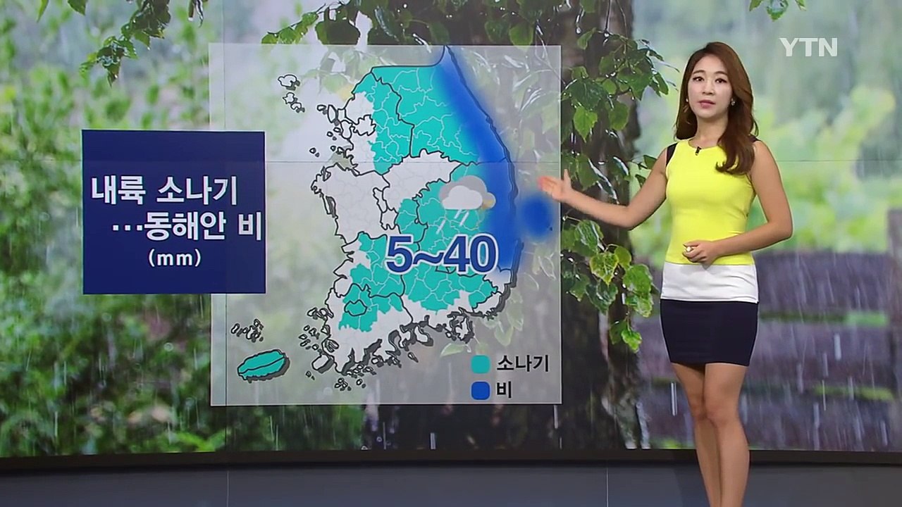 [날씨] 가마솥더위 기승...폭염특보 속 오후 소나기 / YTN (Yes! Top N...