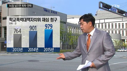 학교폭력 점수 16점 넘으면 퇴학이나 전학 / YTN (Yes! Top News)