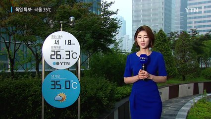 [날씨] 폭염 기세 강해져...서울 35℃·대구 36℃ / YTN (Yes! Top News)