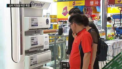 참을 수 없는 폭염...소비 지형을 바꾸다 / YTN (Yes! Top News)