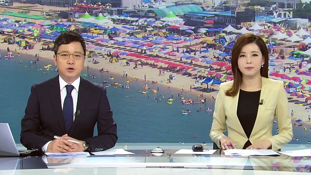 전국이 가마솥...더위 피해 바다로 계곡으로 / YTN (Yes! Top News)