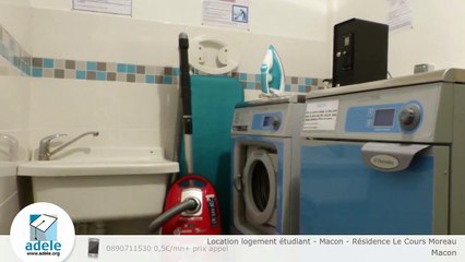 Location logement étudiant - Macon - Résidence Le Cours Moreau