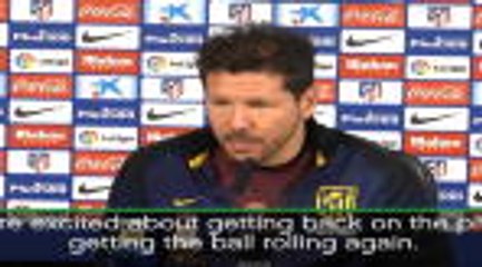 Simeone eager to resume Liga action