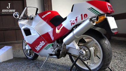 (4K)Bimota TESI 1D 1991 بيموتا - ビモータ テージ1D 世界の名機・バイク-SSv6WNEObow