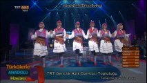 Karadeniz Yöresi - TRT Gençlik Halk Dansları Topluluğu - Türkülerle Anadolu Havası - TRT Avaz | www.topalhamsi.com