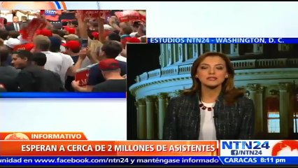 Washington prepara un riguroso operativo de seguridad para la posesión presidencial de Donald Trump