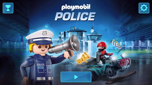 PLAYMOBIL POLICE By PLAYMOBIL® - Best Police Bike, Police Car & Balance Racer Game 4 Kids