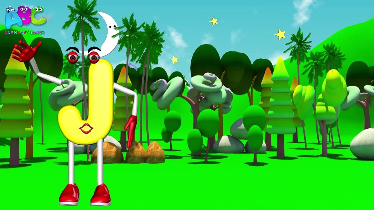 ABC Songs for Children - Letter J song for Children _ Alphabet Songs _ 3D Animation Nursery Rhymes--jEPqic1t60