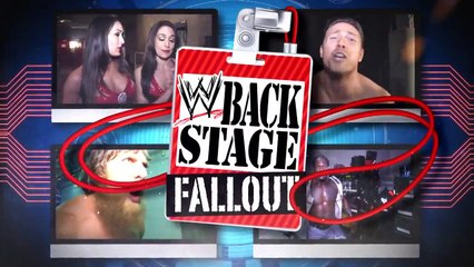 Breaking The Shield - Backstage Fallout - October 14, 2013
