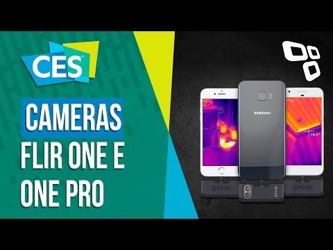 Visão térmica de bolso: Flir Duo e Duo Pro [CES 2017] - TecMundo