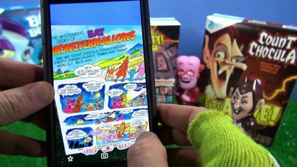 Monster Cereal Were Alive! & Scooby-Doo Halloween Fun