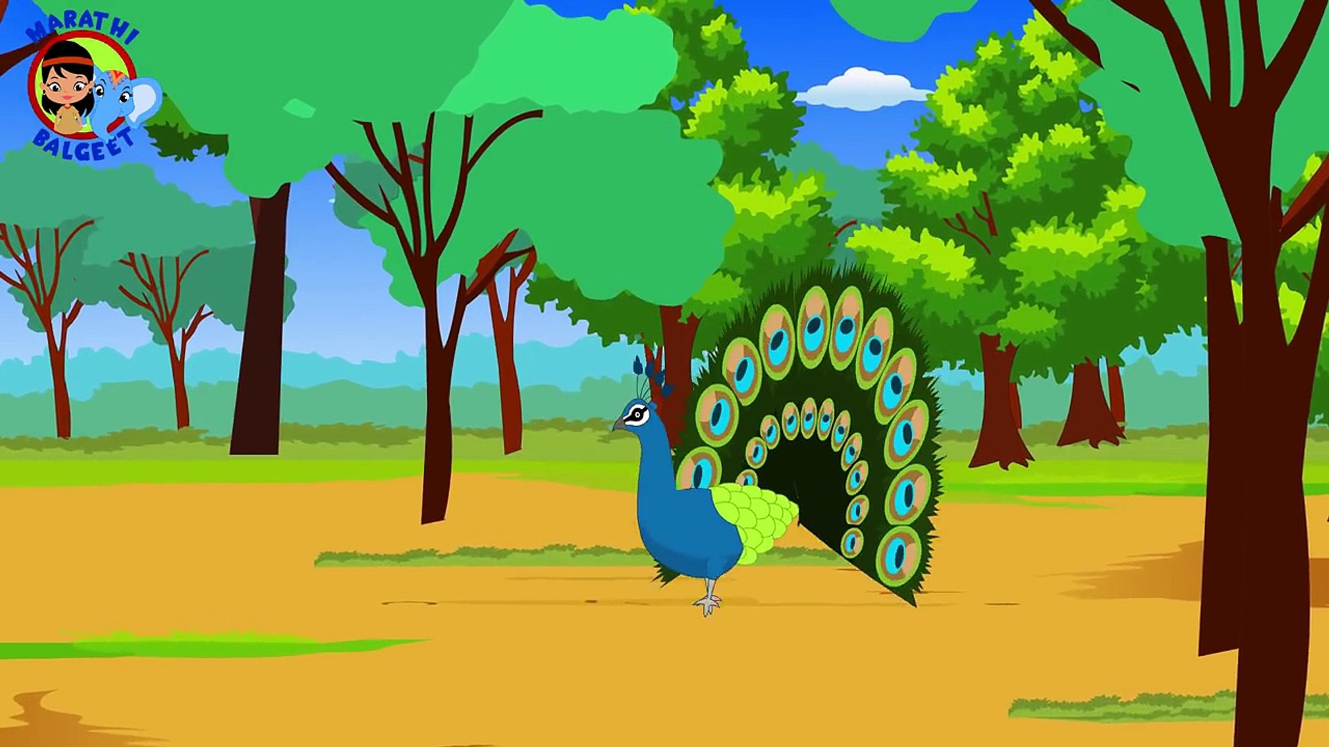 ⁣Nach Re Mora _ Marathi Kids Rhymes _ Popular Marathi Song Balgeet-IFNUDSY6vmc