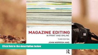 Download  Magazine Editing: In Print and Online  PDF READ Ebook