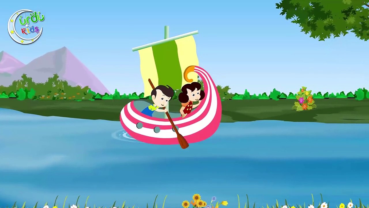 Row Row Row Your Boat in Urdu _ چپپو چلا _ Urdu Nursery Rhyme-T2ZK83GROHw