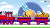 Trenes infantiles - Dibujos animados educativos. Carritos Para Niños - Episodios completos