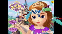 NEW Игры для детей—Disney Принцесса София делаем тату—Мультик Онлайн Видео игры для девочек