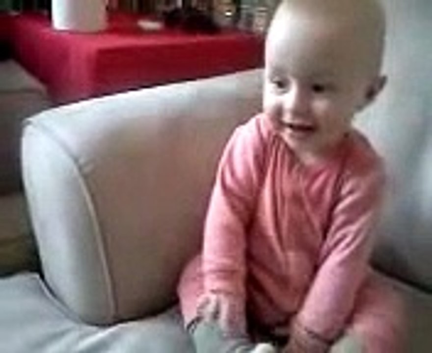 Baby Laughing Hysterically at Ripping Paper - The Prequel