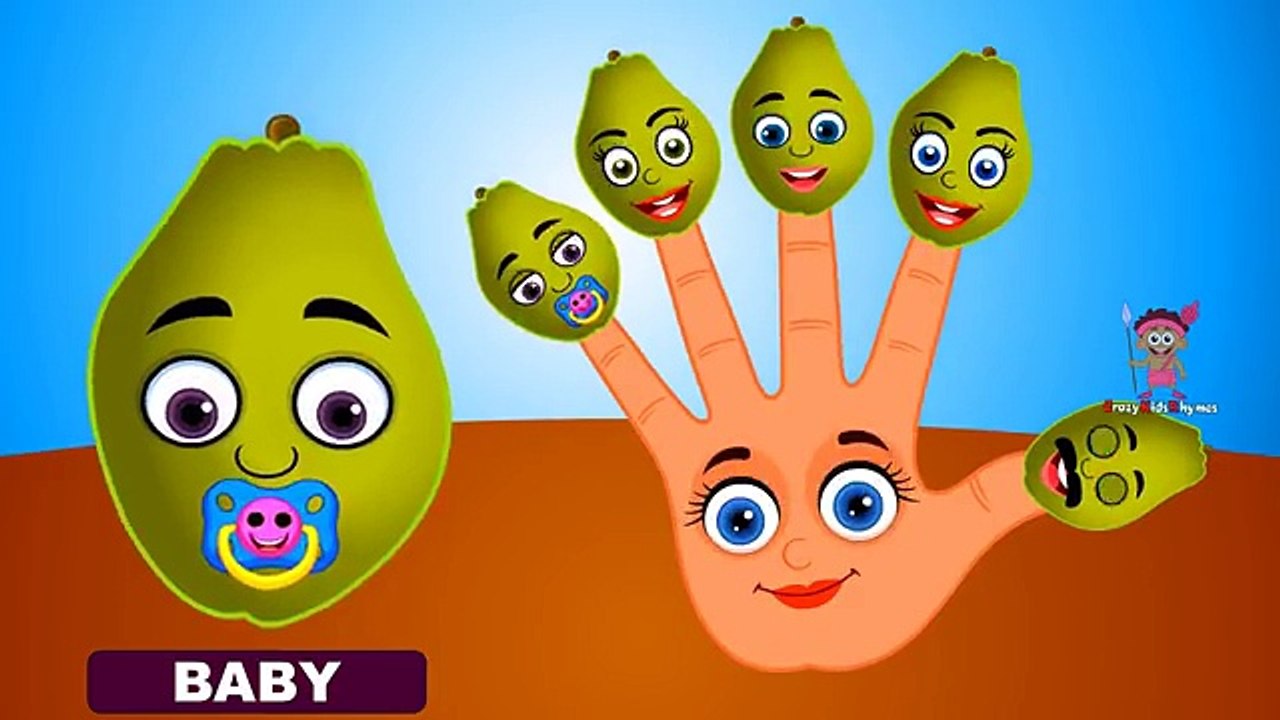 Fruits Finger Family Nursery Rhyme _ Rhymes for Children _ Family Finger Song