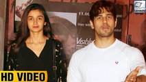 Sidharth Malhotra And Alia Bhatt Watch Dangal Together