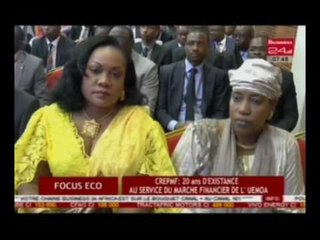 Business 24/ Focus Eco - CREPMF : 20 ans d’existante au service du marché financier de l’UEMOA