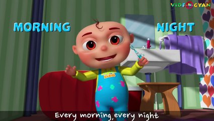 Brush Your Teeth Song Good Habits Nursery Rhyme Time-pshDAQsAMtA